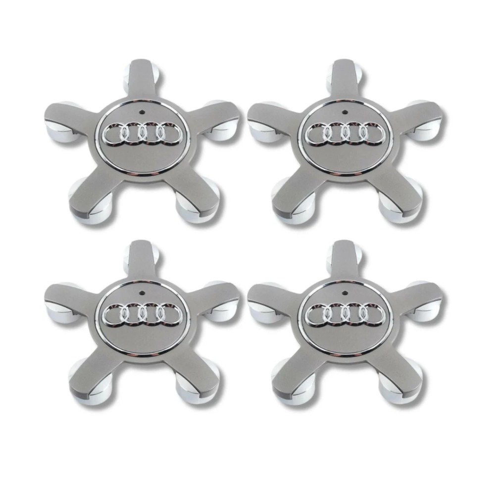 Audi Wheel Centre Caps (Pack of 4) – Multiple Sizes Available