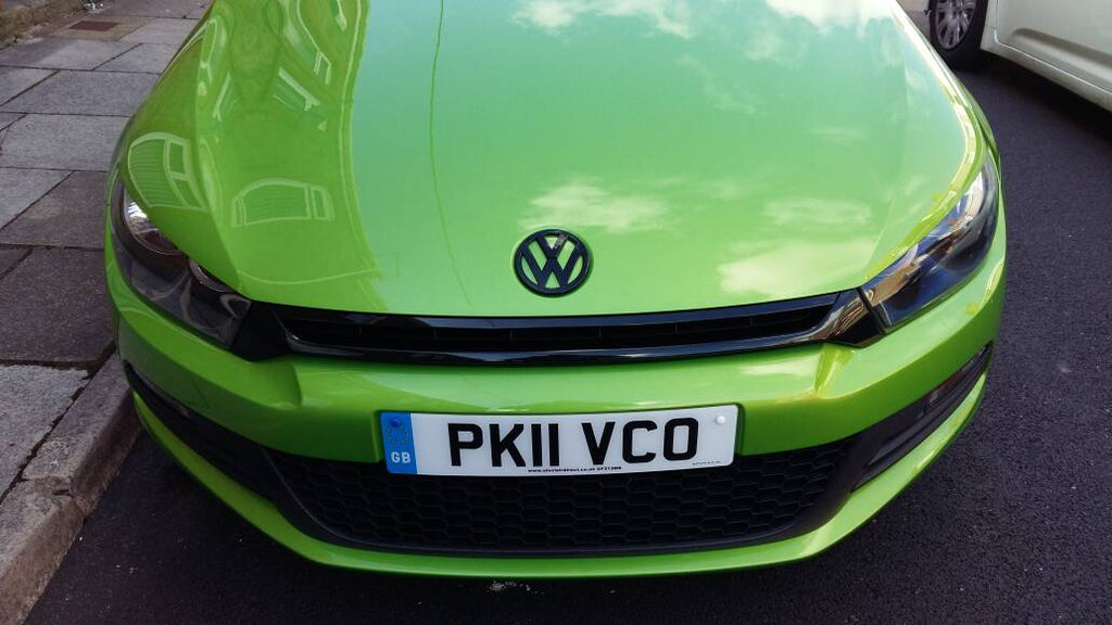 VW SCIROCCO MK3 2008-2014 Gloss Black Cover Badge