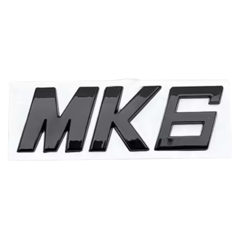 VW GOLF Mk6 Front + Rear Badges (2009 - 2013)