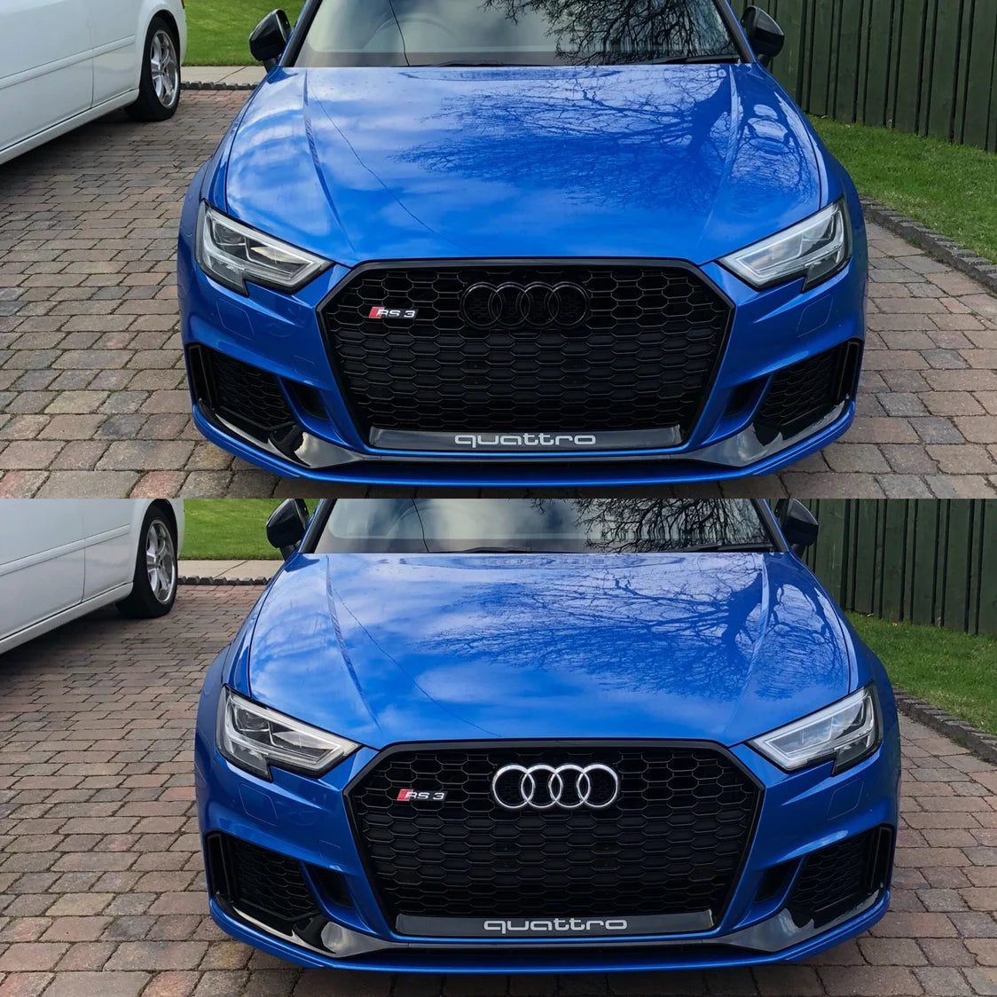 Audi A3 / S3 / RS3 2010 - 2025 Front + Rear Badge