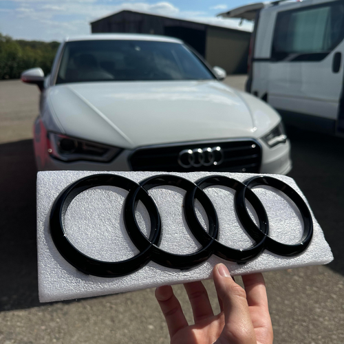 Audi A3 / S3 / RS3 2010 - 2025 Front + Rear Badge