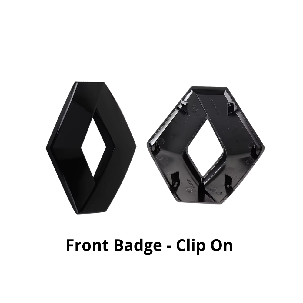 Renault Gloss Black Badges - ALL MODELS