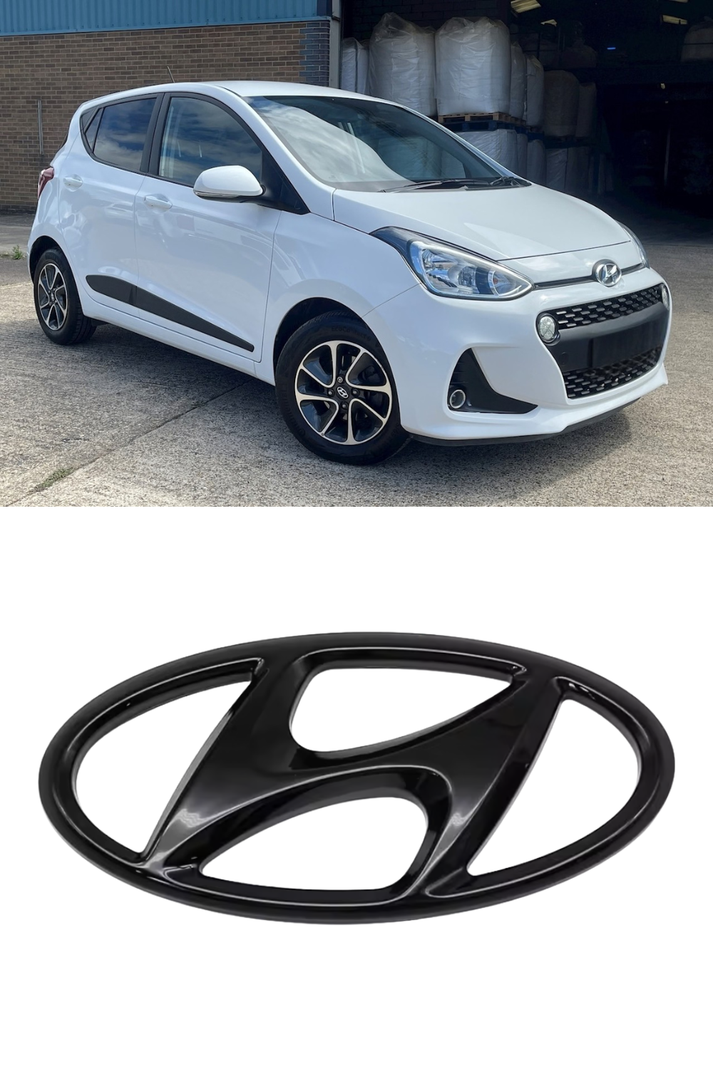 Hyundai i10 Badges - Front + Rear