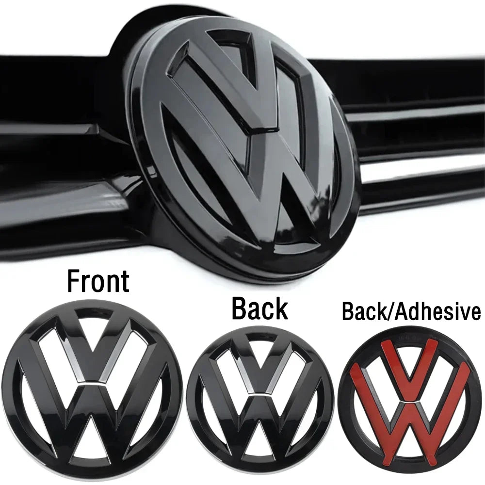 VW SCIROCCO MK3 2008-2014 Gloss Black Cover Badge
