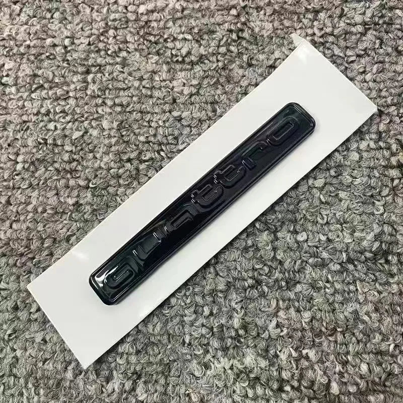 Audi A3 Full Badge Set Gloss Black (2010 - 2019)