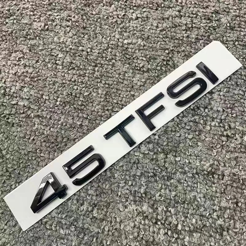 Audi A3 Full Badge Set Gloss Black (2010 - 2019)