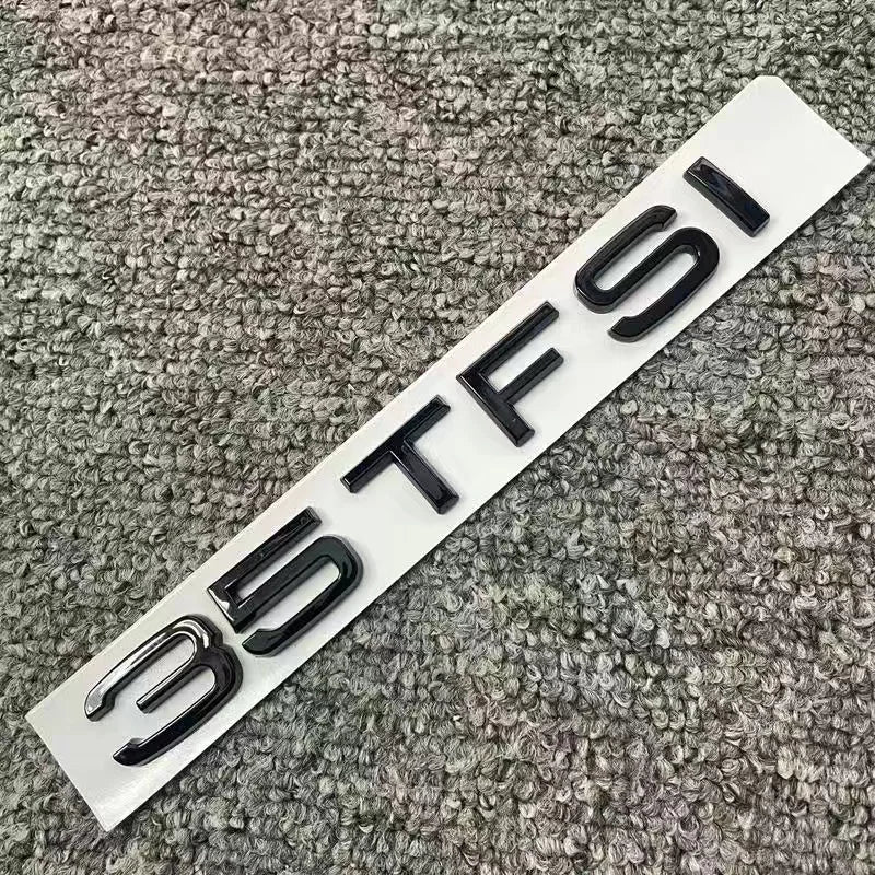 Audi A3 Full Badge Set Gloss Black (2010 - 2019)