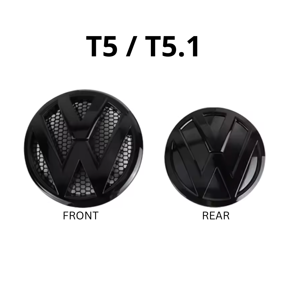 VW T5/T6 BADGES - Front + Rear Replacement