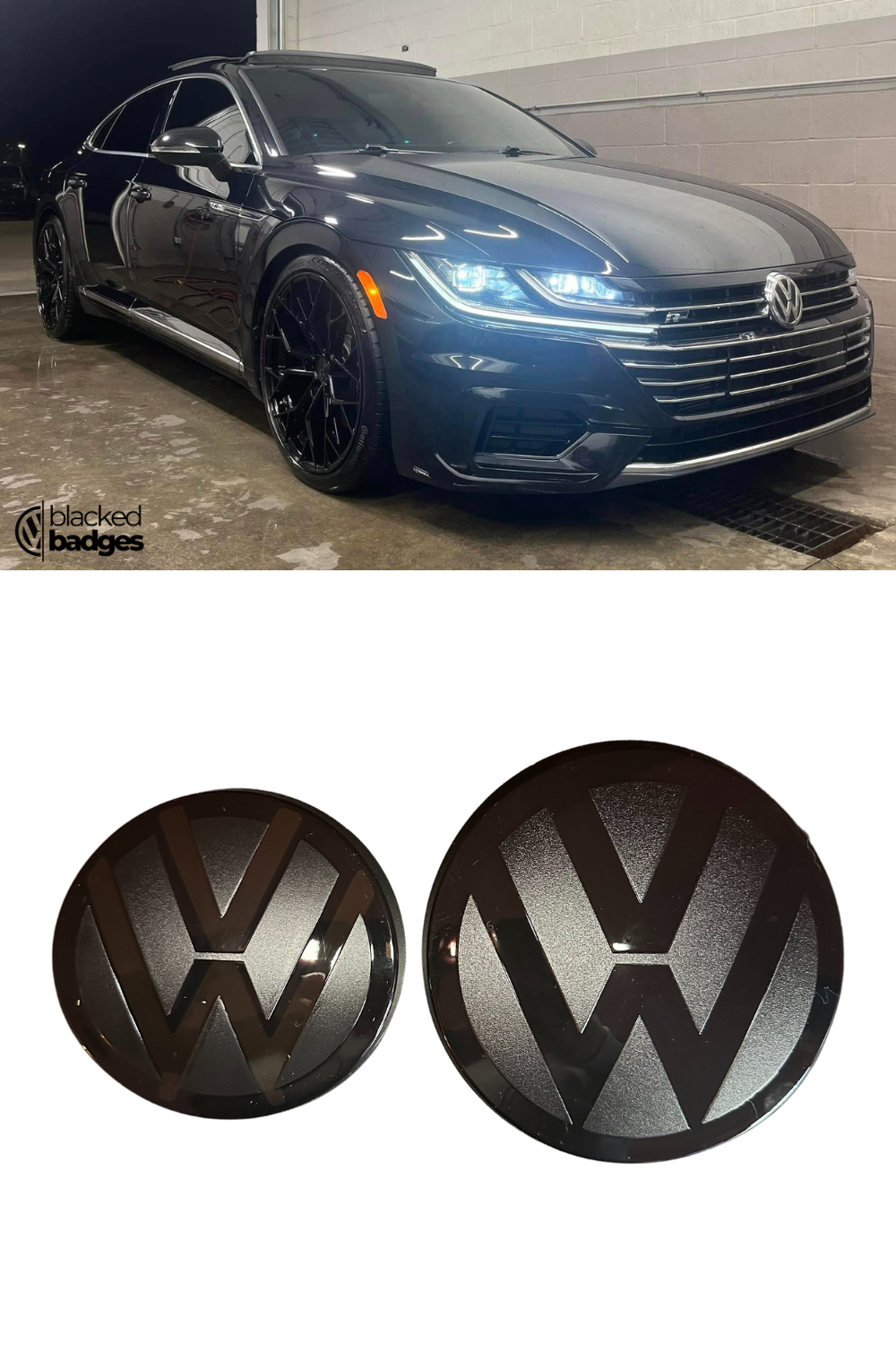 VW Arteon (2017 - 2024) Newstyle Overlay Badge ACC RADAR SAFE