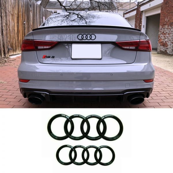 Audi A3 / S3 / RS3 2010 - 2025 Front + Rear Badge