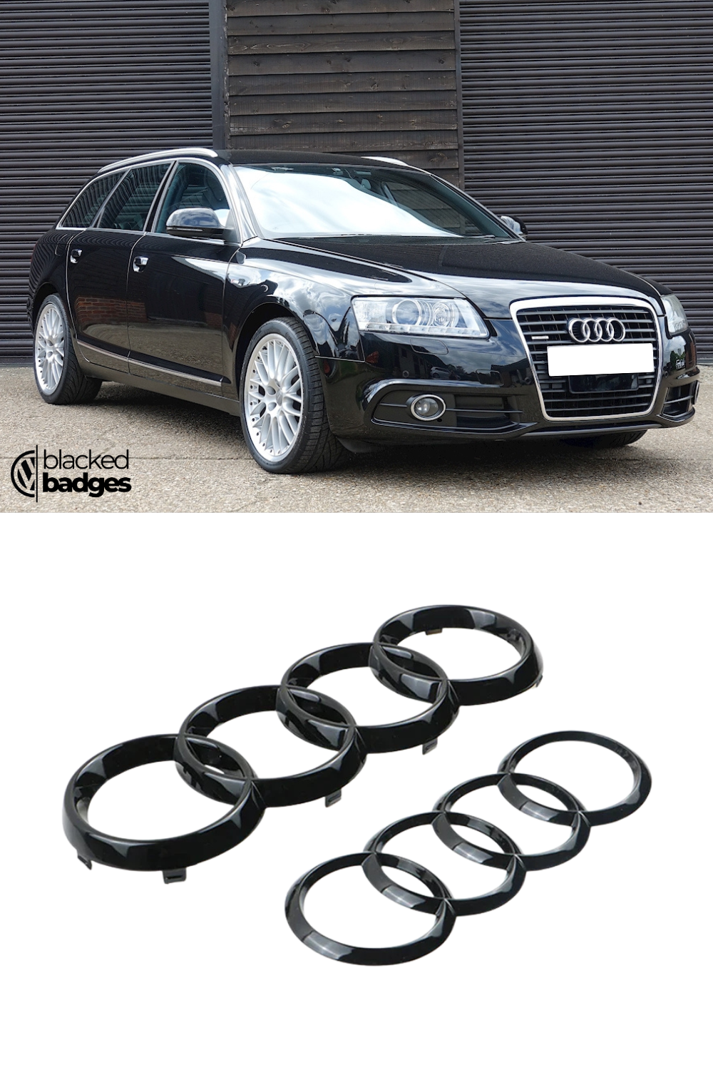 Audi A6/S6/RS6 Front + Rear Badge (2004 - 2023)