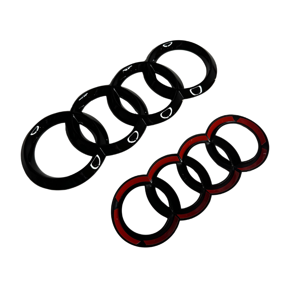 Audi A1/S1 Front + Rear Overlay Badges  (2010 - 2024)