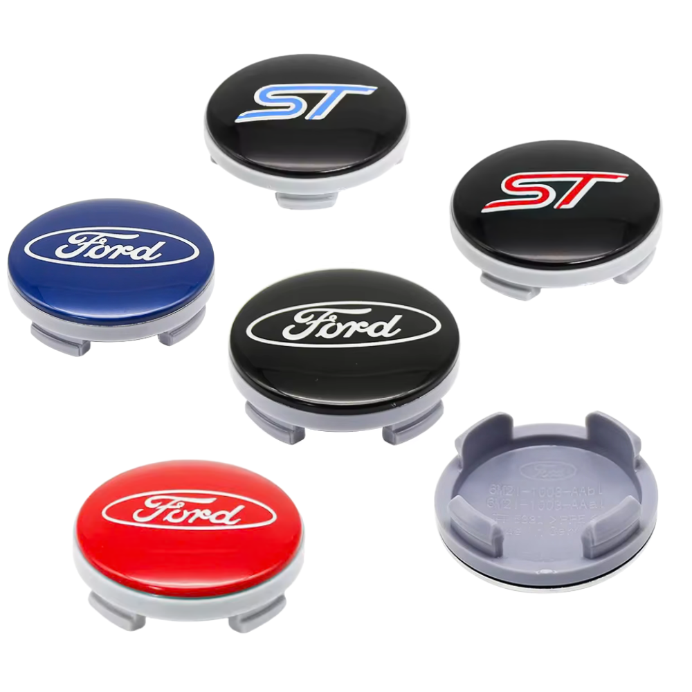Ford Wheel Caps - Set Of 4 - 54mm