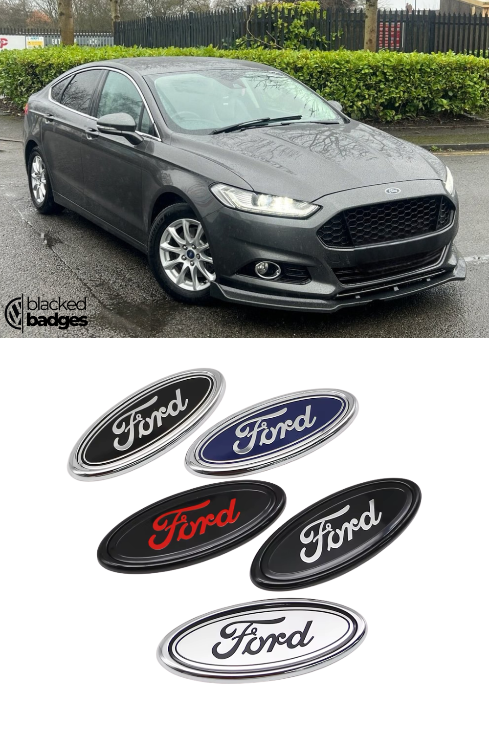 Ford Mondeo 2000 - 2022 Front + Rear Badges