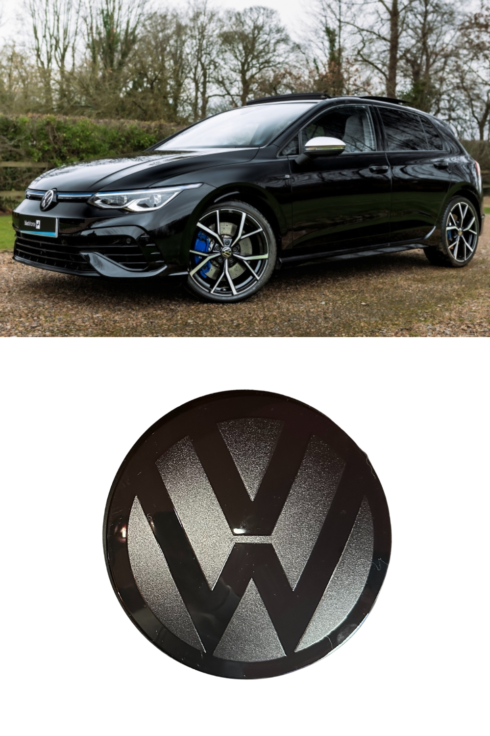 VW Golf 2009 - 2024 Newstyle Badge - Front + Rear - MK6/MK7/MK8