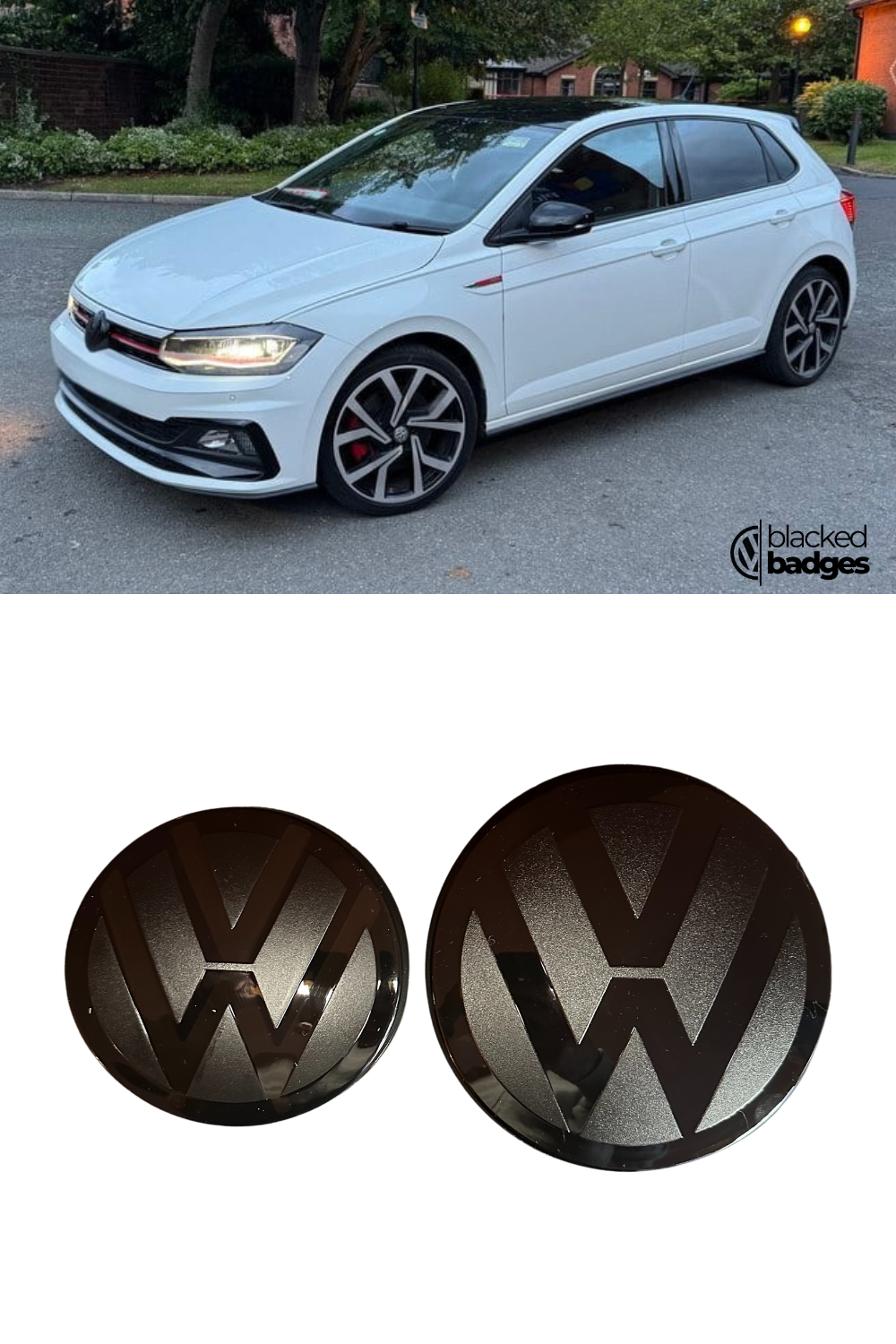 VW Polo (2013 - 2025) Newstyle Overlay Badge ACC RADAR SAFE