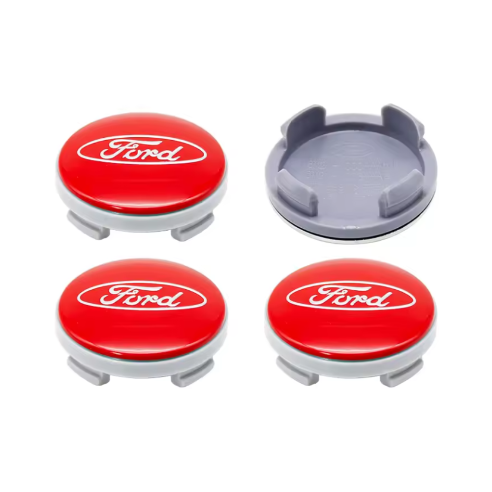 Ford Wheel Caps - Set Of 4 - 54mm