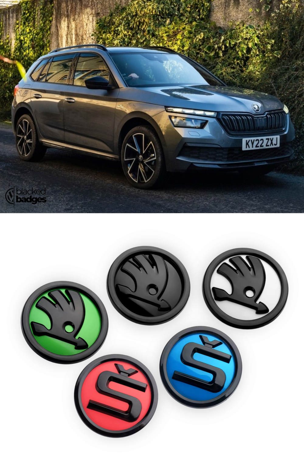 Skoda Kamiq (2019 - 2025) Front Badges