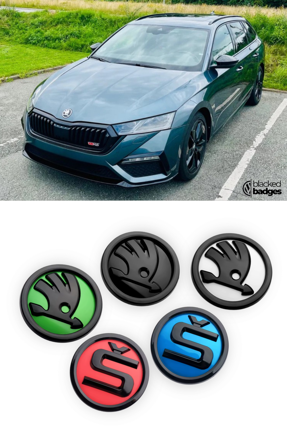 Skoda Octavia MK4 (2020 - 2025) Front Badges