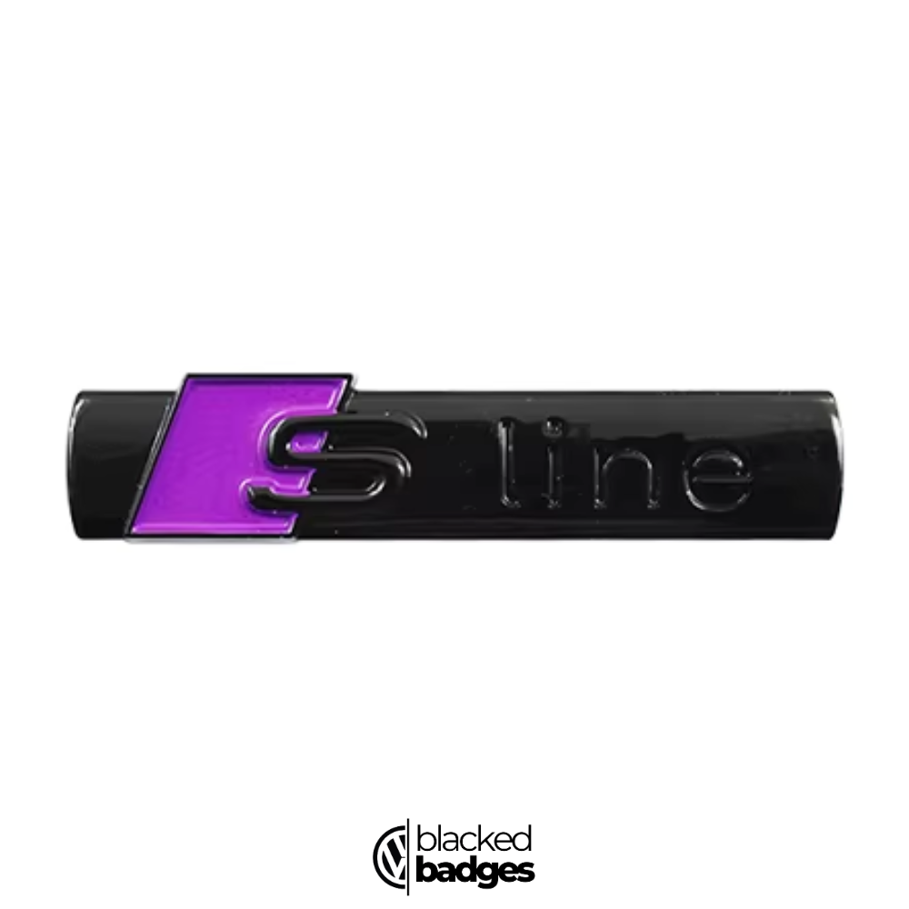 Audi S-Line Badges - ALL COLOURS